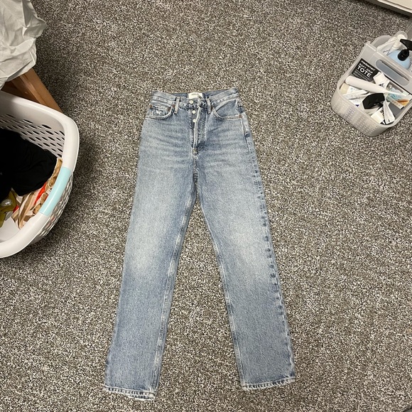 ❌ SOLD❌Agolde 90s Pinch Waist Jeans, Endless - Picture 3 of 8